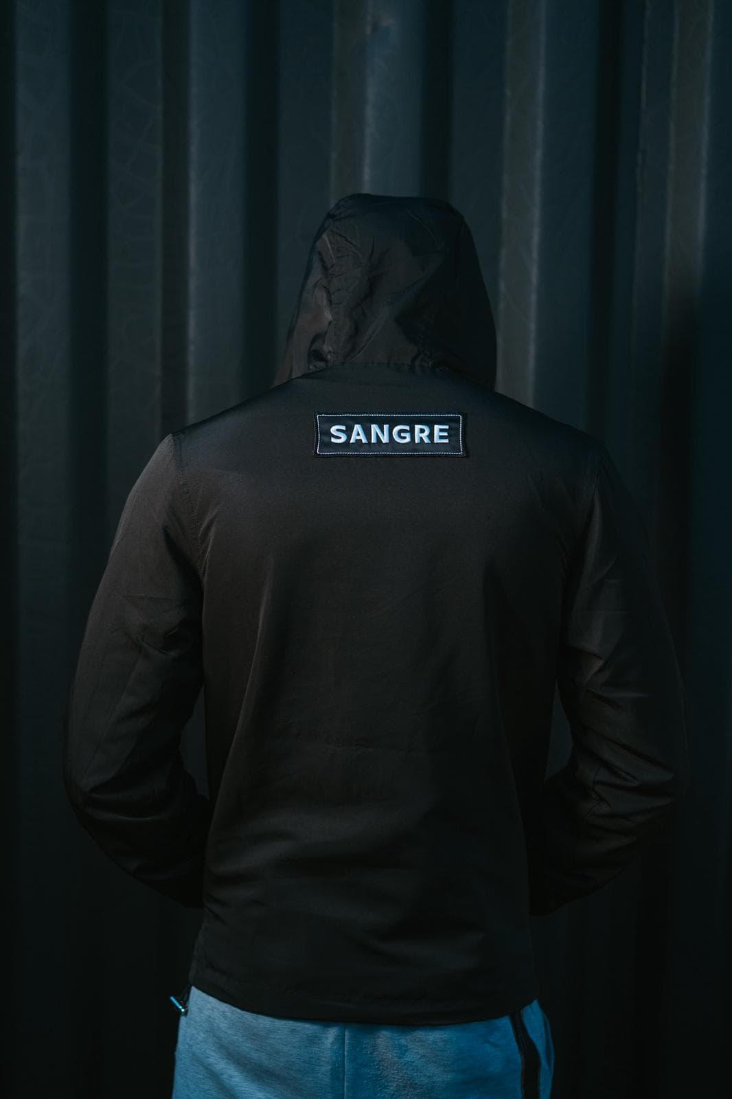 Reversible Double Face Hooded Jacket - Lluvias Print